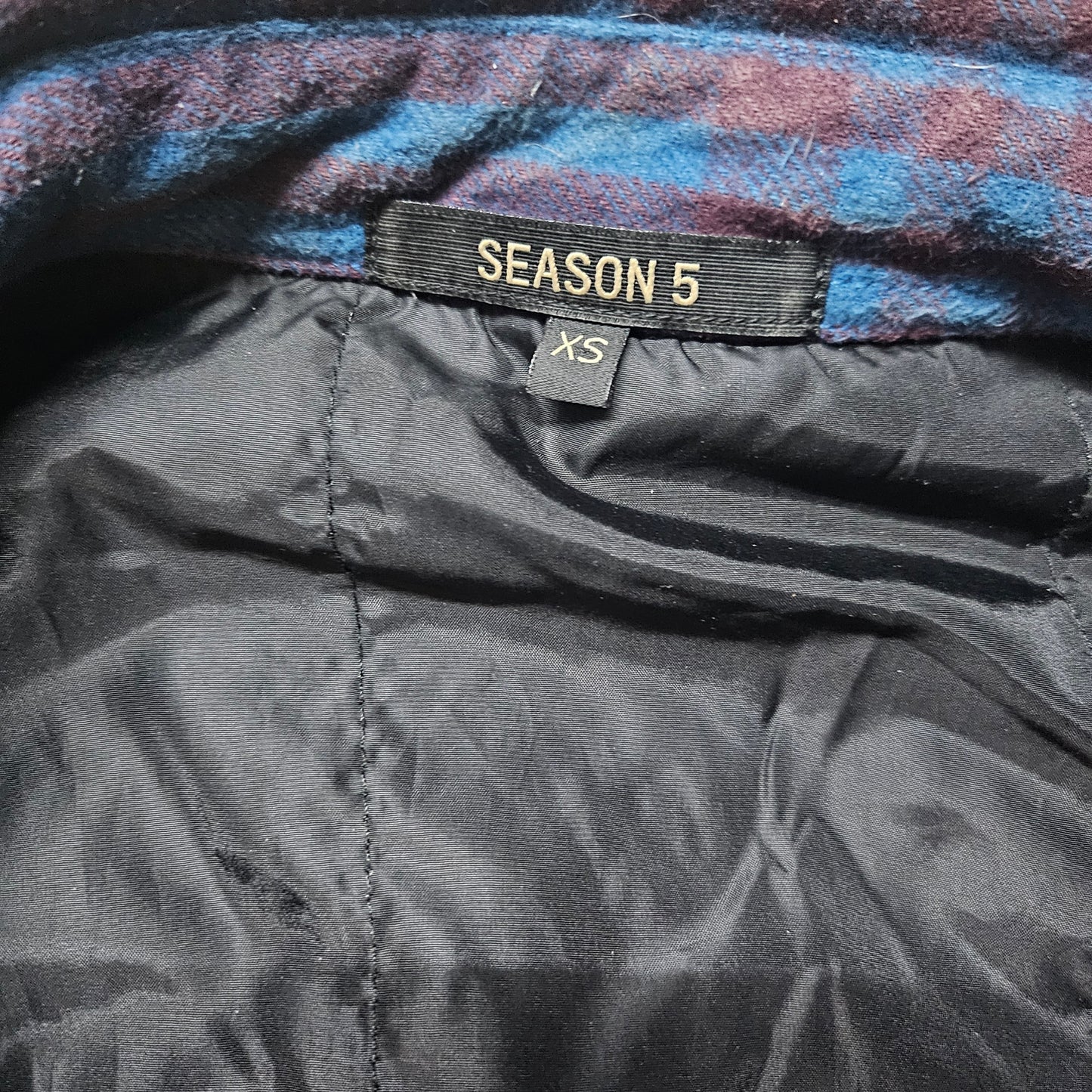 Yeezy Season 5 Padded Flannel